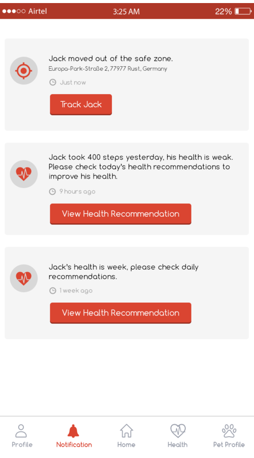 Allianz Pet Tracker screenshot 8